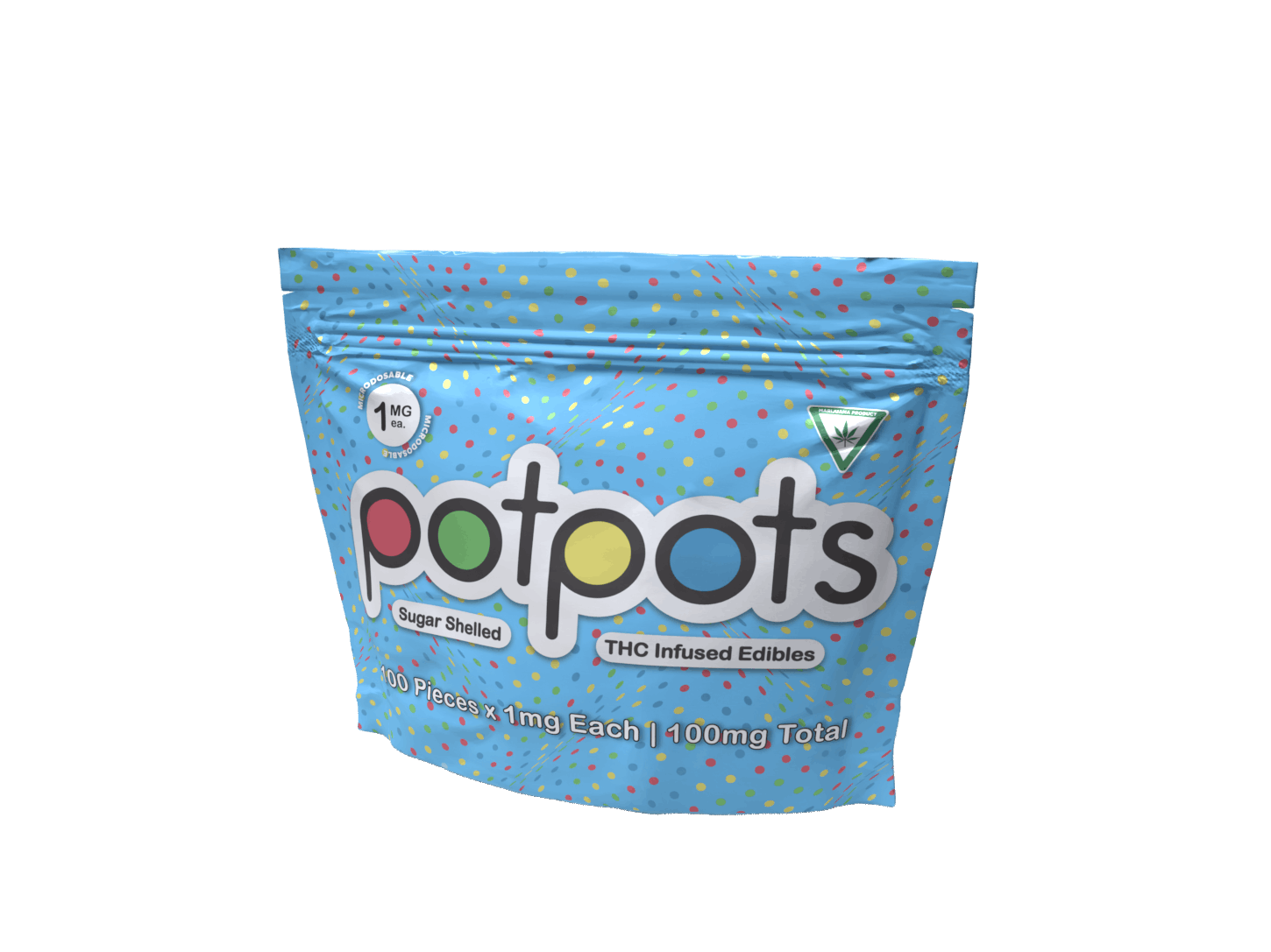 POTPOTS POTPOTS | MILK CHOCOLATE - INFUSED EDIBLES | 100CT — EDIBLES