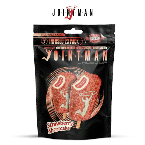 Jointman - 23-Pack .65g Infused Prerolls - Strawberry Shortcake