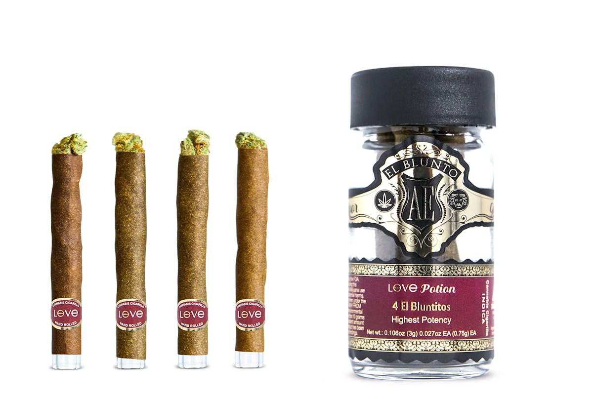 Photo of Love Potion .75g Blunts 4-Pack El Bluntitos