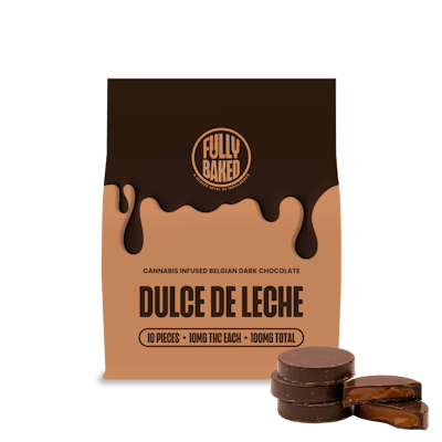 Product IKT Fully Baked - Dulce de Leche Discs 100mg