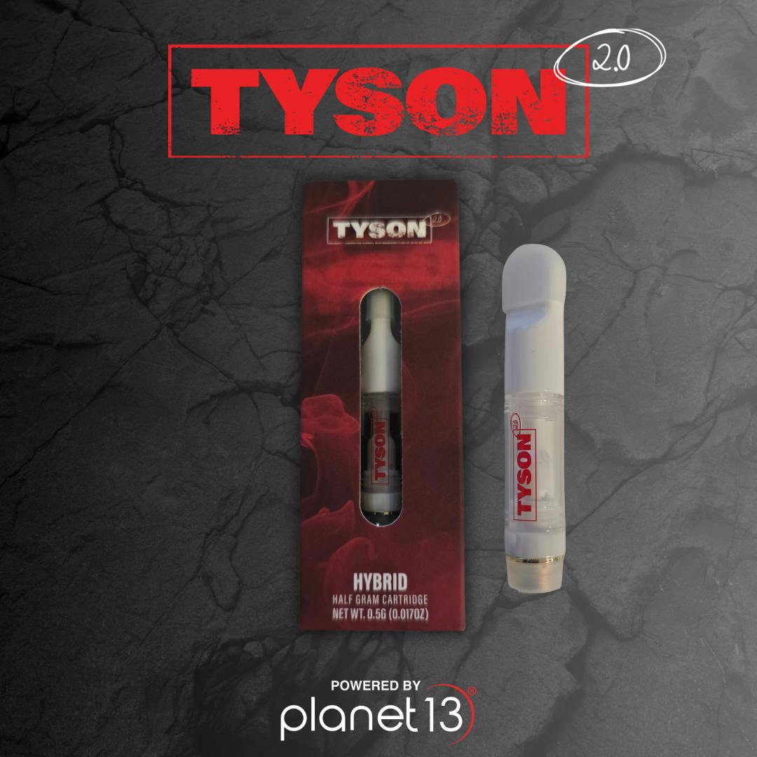 Tyson 2.0 The Toad .5g Live Resin Vape Cartridge | Planet 13 Las Vegas