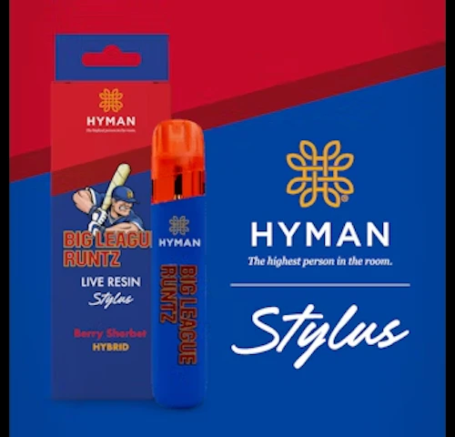 Hyman - 1g Live Resin Stylus Disposable - Big League Runtz