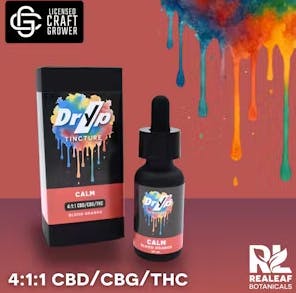 Tincture | Realeaf Botanicals | Dryp Calm [4:1:1 CBD/CBG/THC]