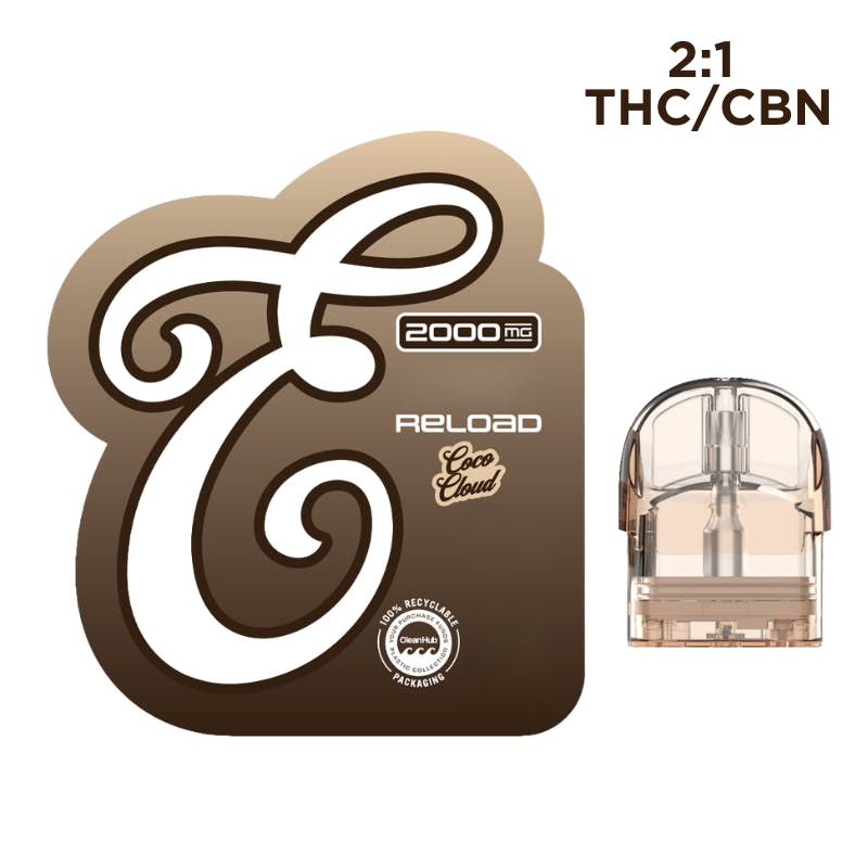 Eureka | Coco Cloud | 2:1 THC:CBN | Reload | 1g
