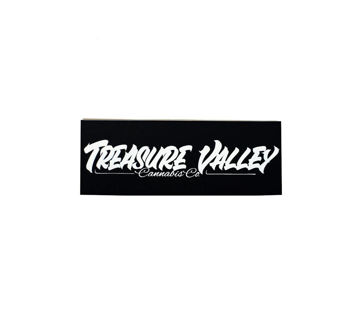 Photo of Treasure Valley “Treasure Valley’s Finest!” Black Vinyl w/ White Ink Sticker