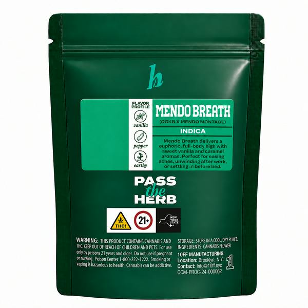 Herb - Flower - Mendo Breath - Pre Ground