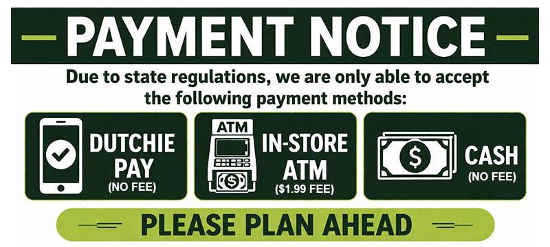 Luxury Leaf Payment Options