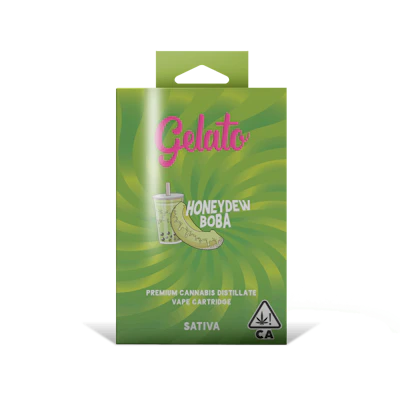 Gelato - 1g Cartridge - Honeydew Boba (S)