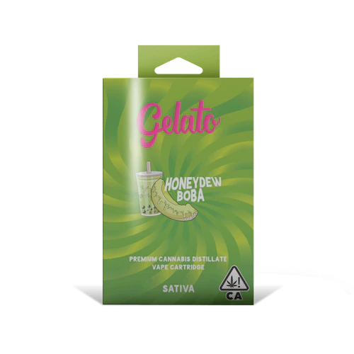 Gelato - 1g Cartridge - Honeydew Boba (S)