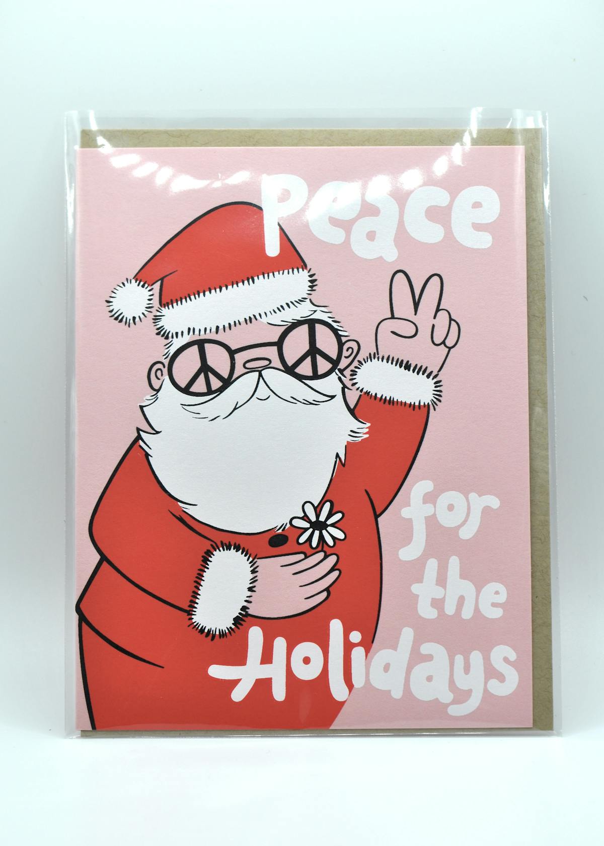 Image of Peace Santa | Holiday Card