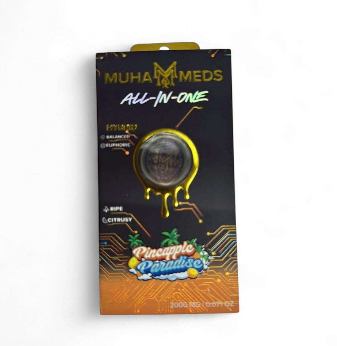 Muhameds: Pineapple Paradise 2G Vape Disposable | Green Acres