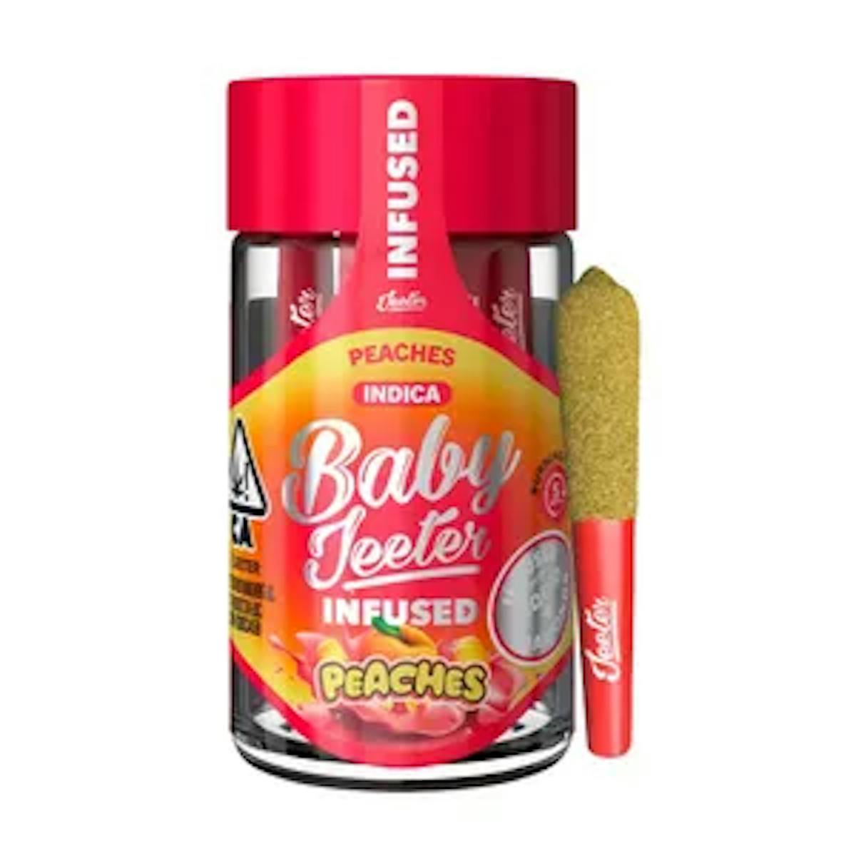 Image of Peaches | .5g 5pk Infused Prerolls