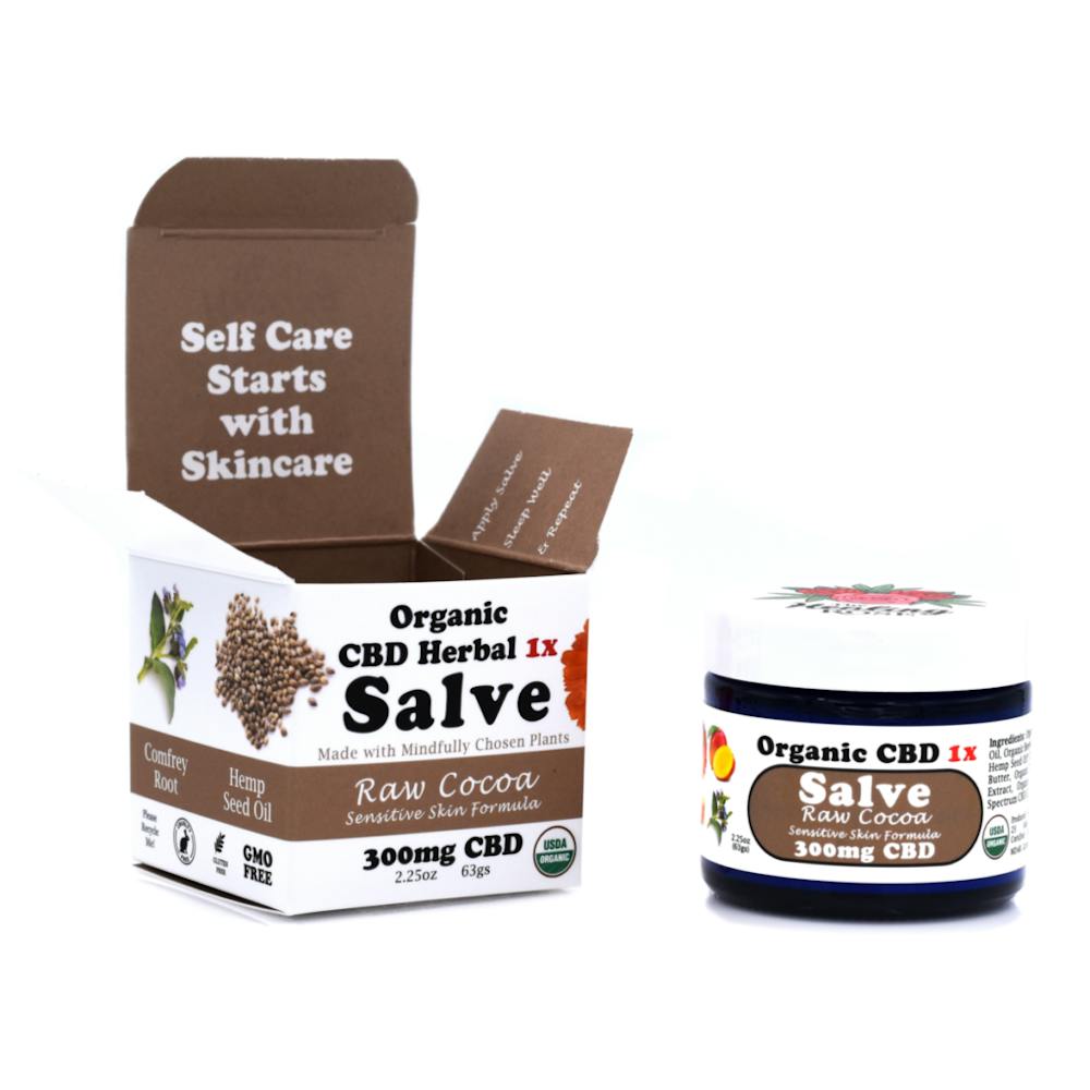 Product CBD Salve | Raw Cocoa CBD Sensitive Skin