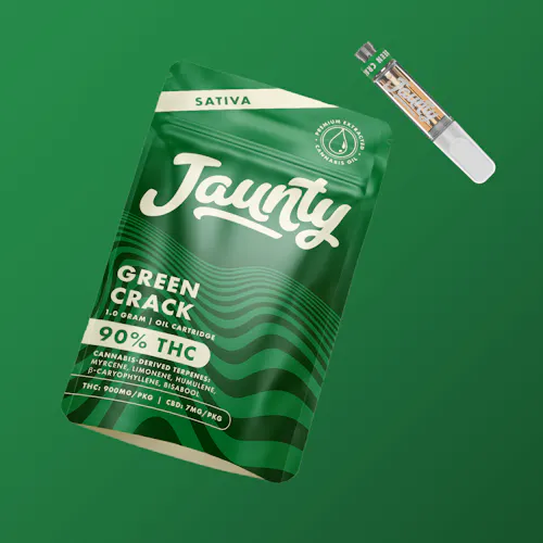 Jaunty | Green Crack | Cart | 1g-active