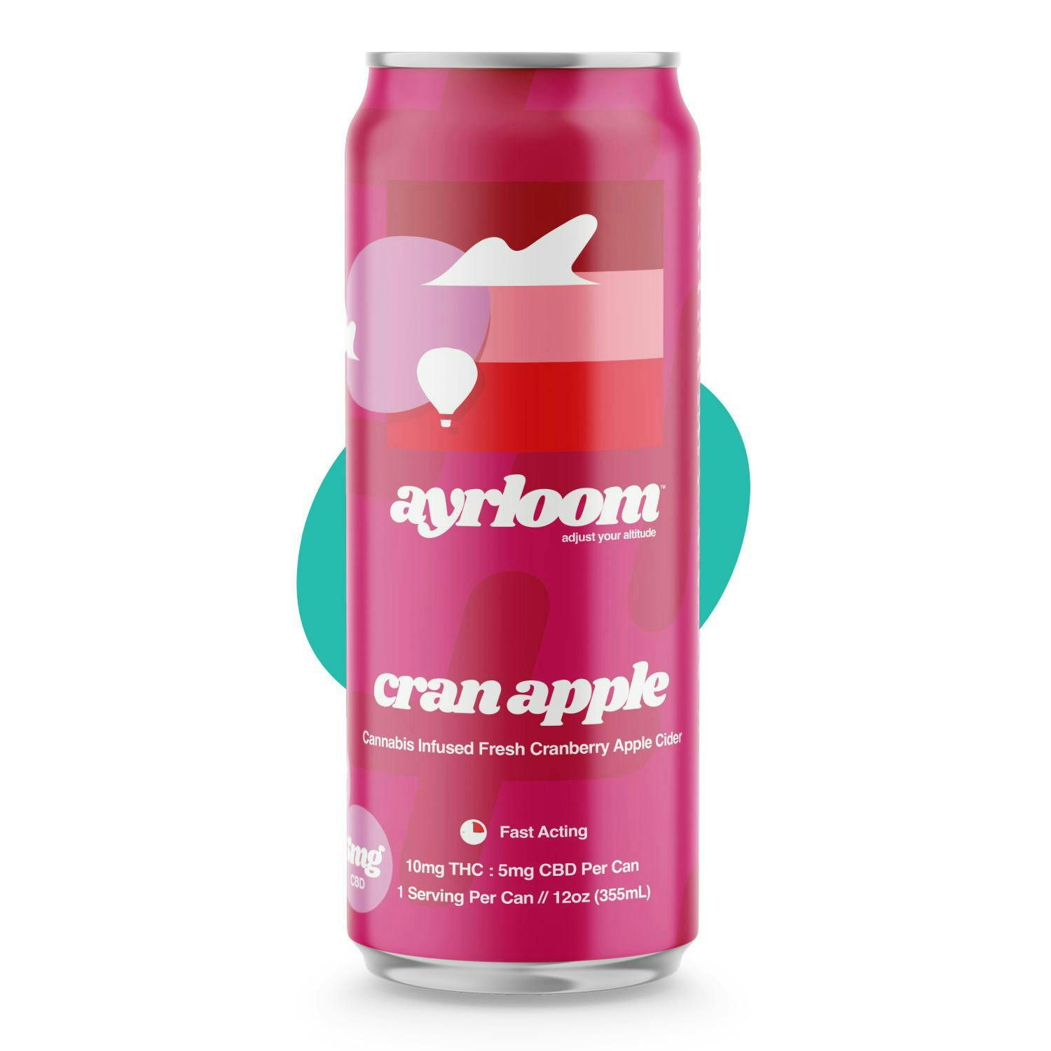 Ayrloom | Cranberry Apple | 2:1 | 10MG THC : 5MG CBD| Singles-1