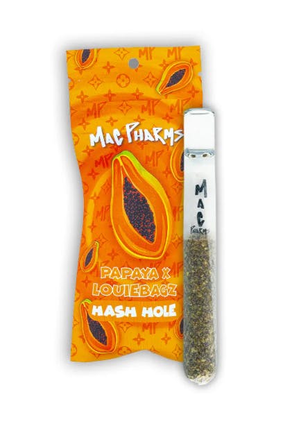 Mac Pharms - 1g Donut Hash Hole - Papaya X Louiebag