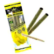 Hand-Rolled Leaf Wraps Banana Cream