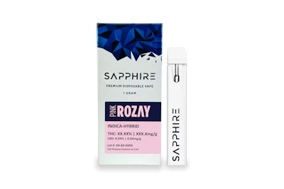 Sapphire Farms - 1g Dispoable - Pink Rozay