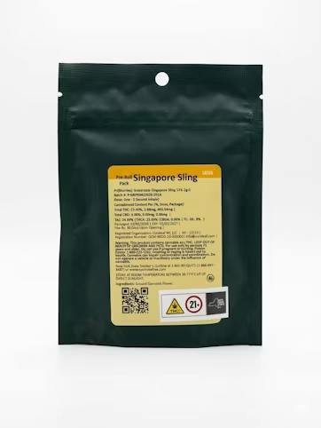 Grassroots | Singapore Sling | Pre-roll 5pk | 2g Grassroots