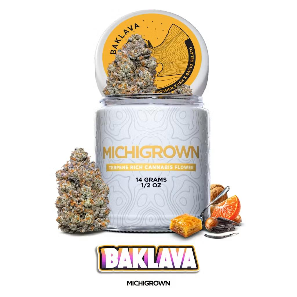 Michigrown - 14g Prepack Jar - Baklava