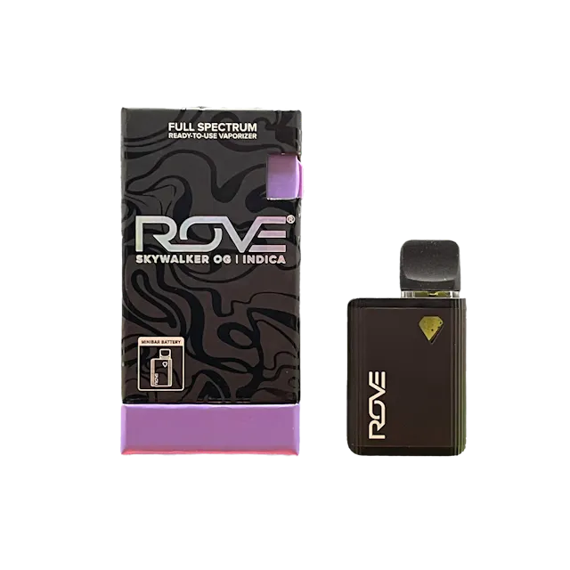 Rove Live Resin Diamond Minibar Skywalker OG .5g (indica, live resin disposable)