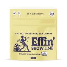 Product AWH Effin' Gummies Showtime - Pumpin Pina Colada (2:1:1 THC:CBC:THCv) 100mg