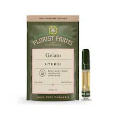 FLORIST FARMS | GELATO | 1 GRAM CARTRIDGE