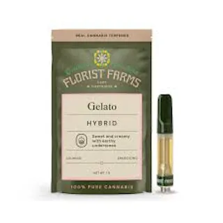 FLORIST FARMS | GELATO | 1 GRAM CARTRIDGE