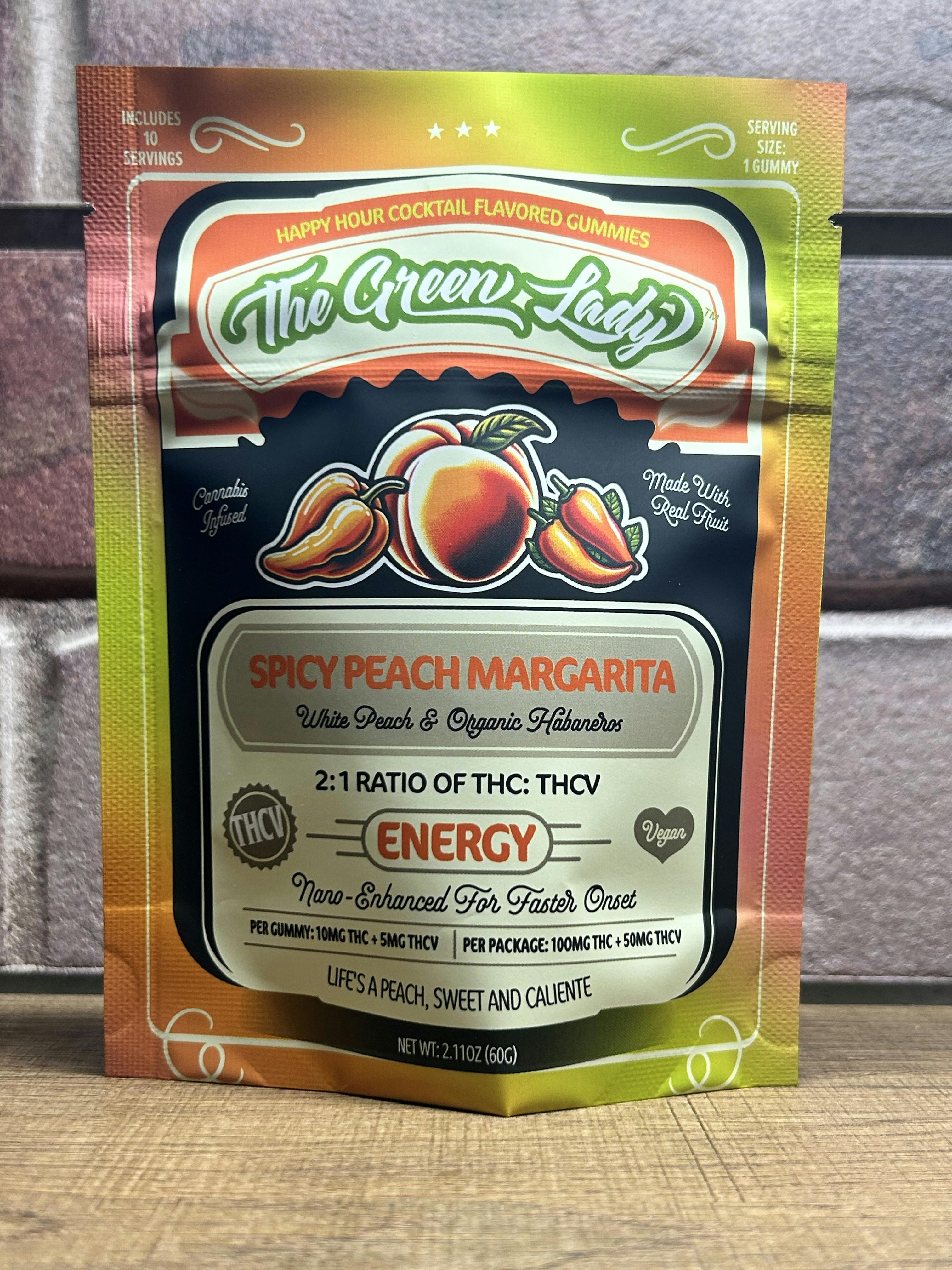 Photo of The Green Lady – Spicy Peach Margarita – 10ct