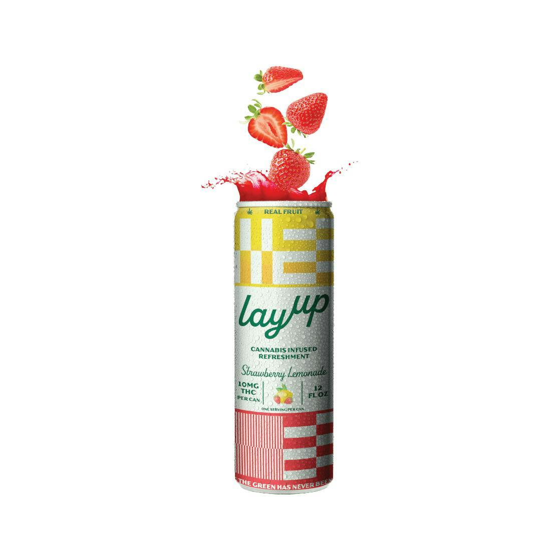LayUp Strawberry Lemonade 10mg Beverage