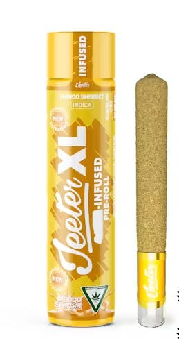 Product Jeeter XL | Mango Sherbet | Infused Preroll