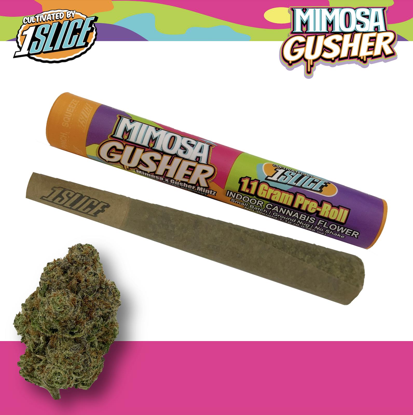 1Slice | 1.1g Pre-Roll | Mimosa Gusher