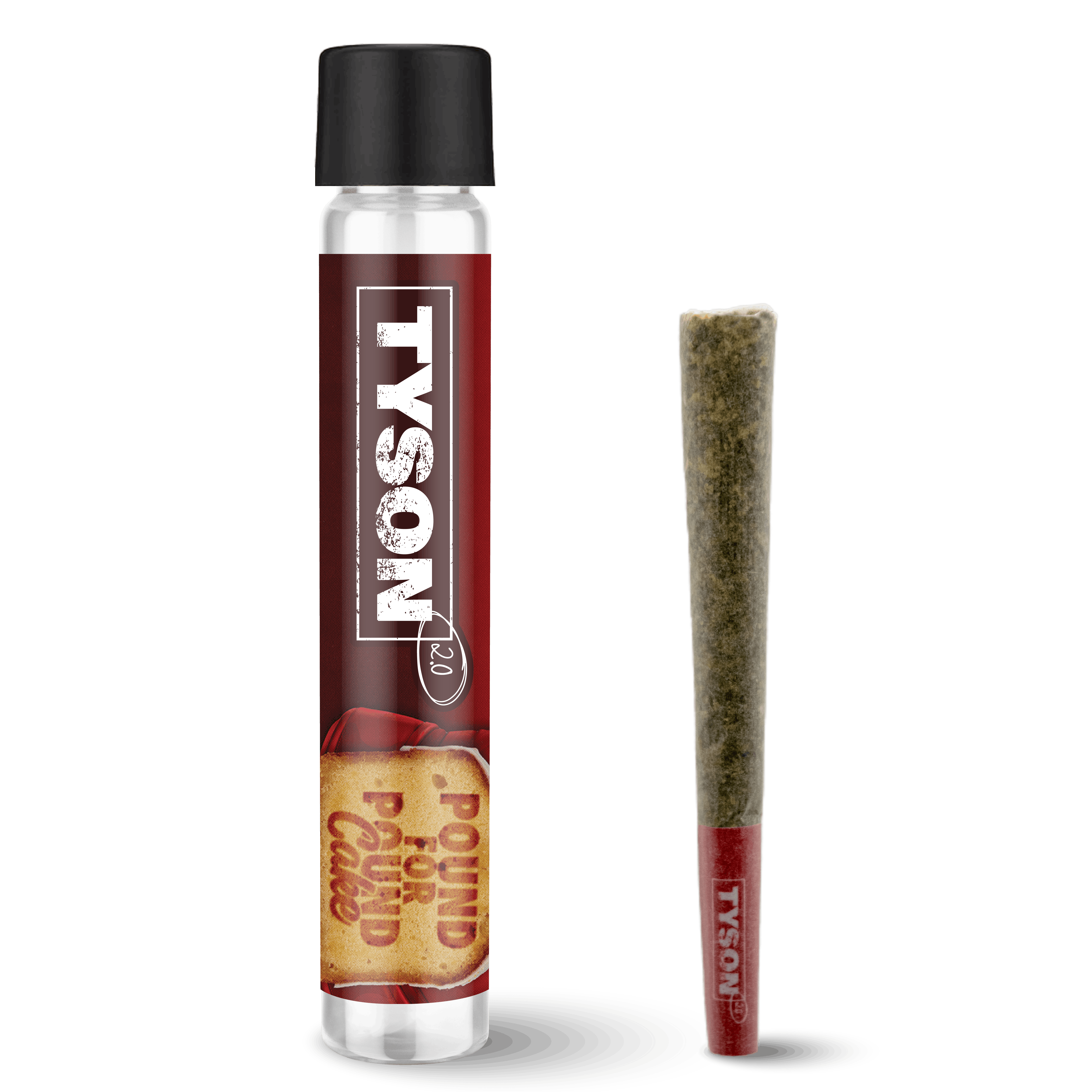 Product: Tyson 2.0 | Pound For Pound Cake | Premium Pre-roll Hybrid