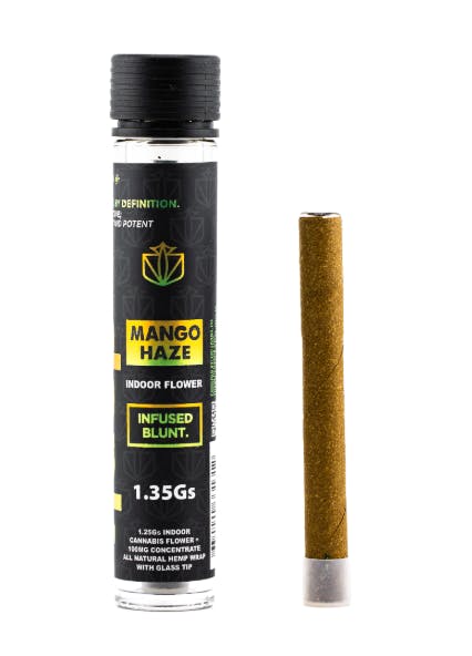 Pre-Roll | Dank | Mango Haze | Infused Blunt | 1.35g