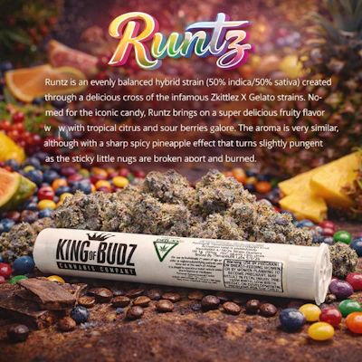 KOB - 1g Preroll - Pure Runtz