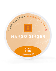 Mango Ginger Fruit Chews [10pk] (100mg THC)