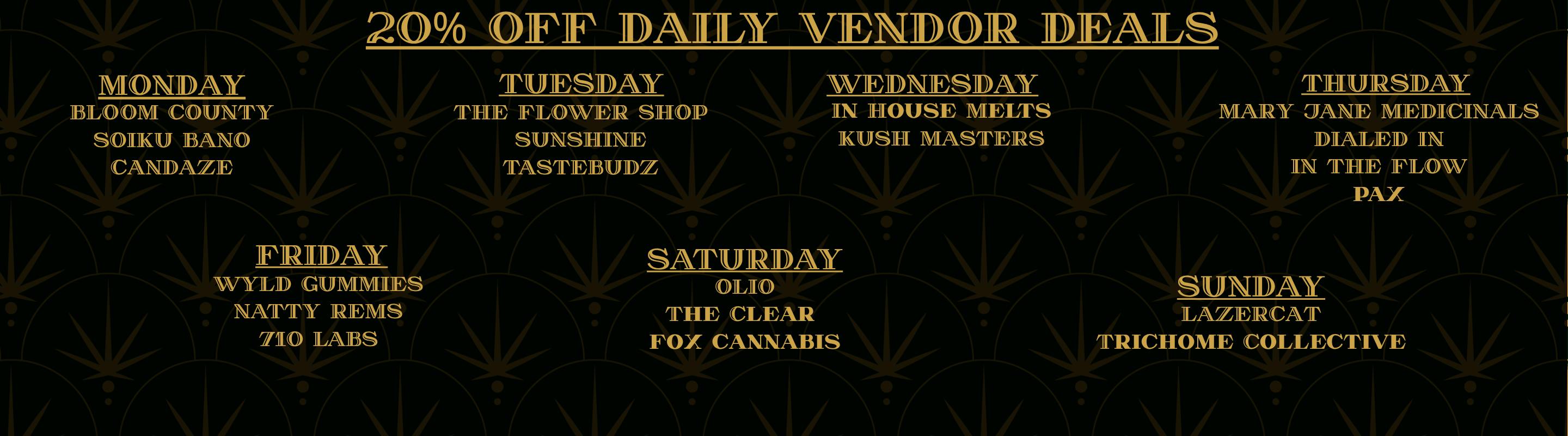 Weekly Deals