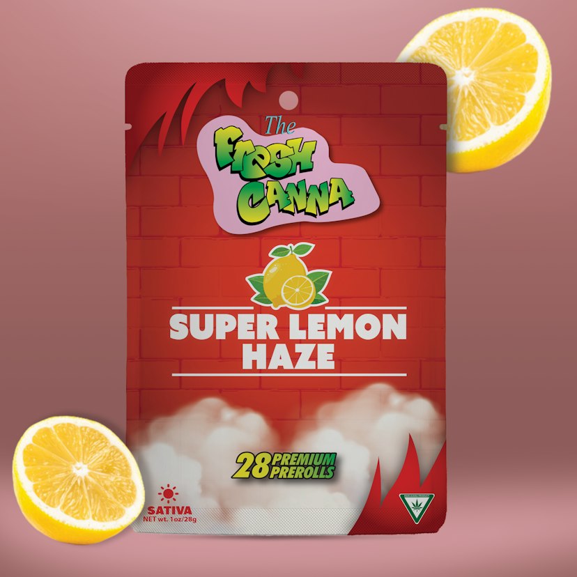 Fresh Canna | 28 x 1G Preroll Pack | Super Lemon Haze