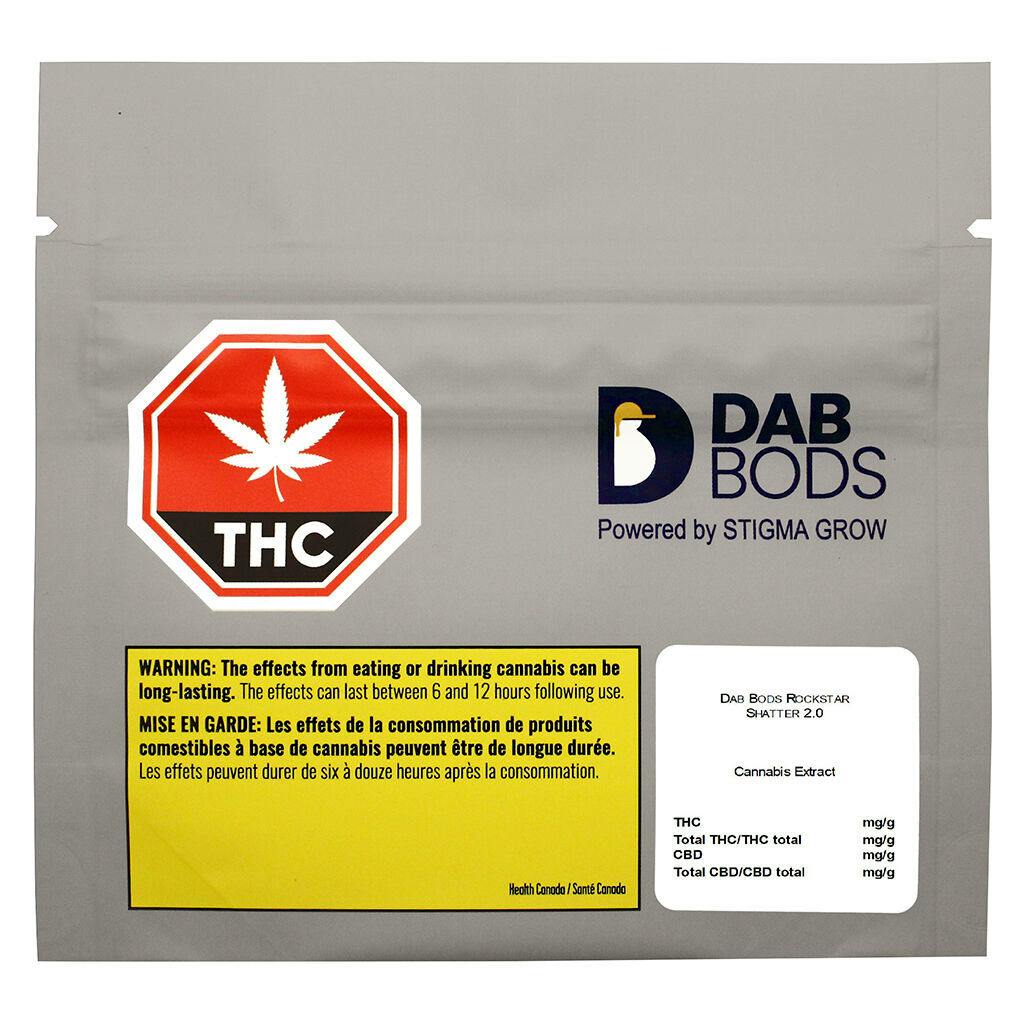 Dab Bods - Rockstar Shatter 2.0