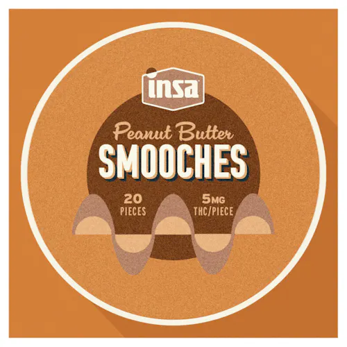 Peanut Butter Smooches 20pk | 100mg-1