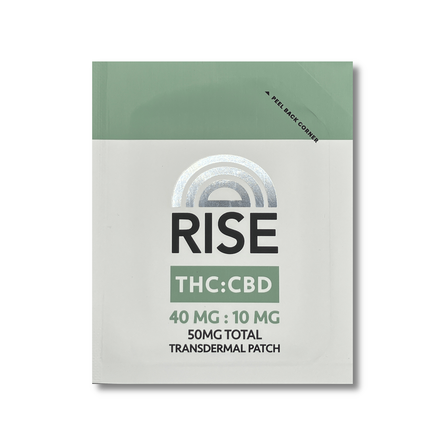Product: Rise | Transdermal Patch - 40mg:10mg, 4:1, THC:CBD