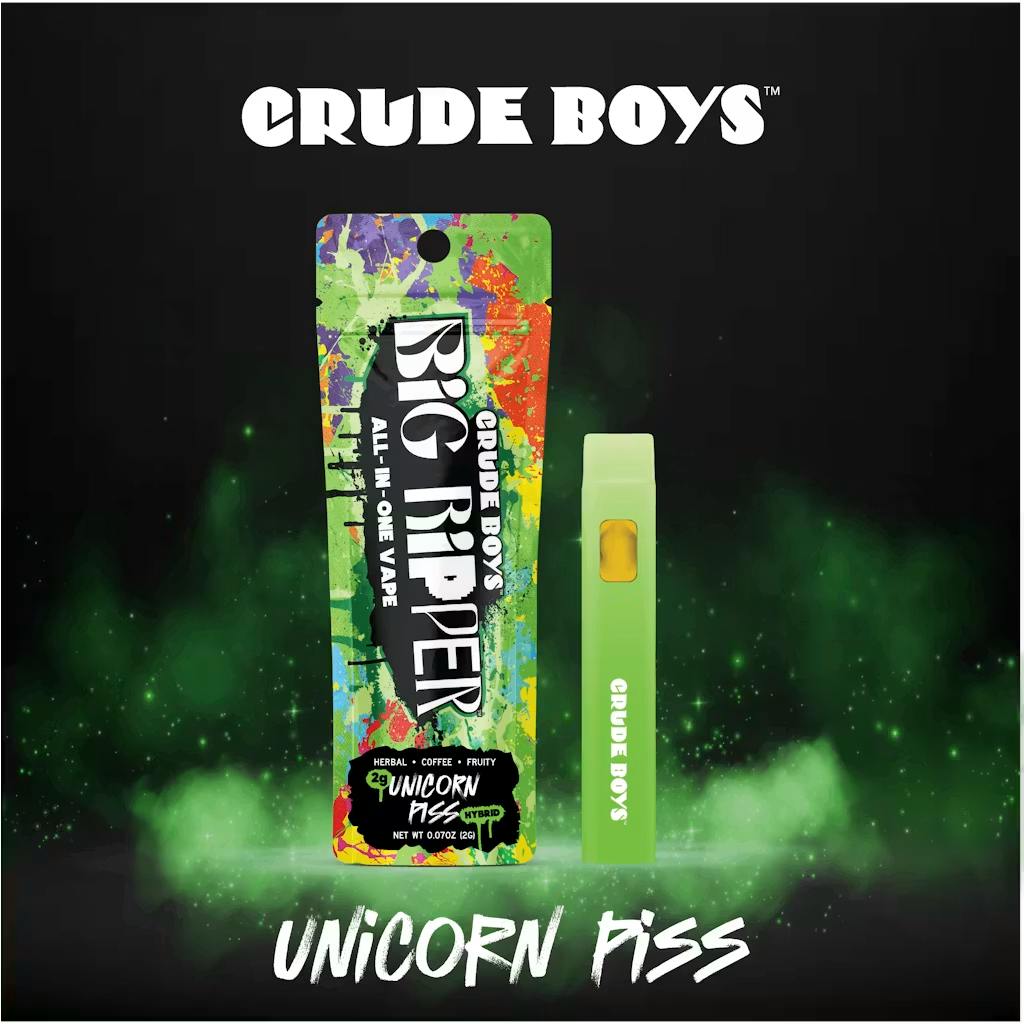 Crude Boys - 2g Big Ripper - Unicorn Piss