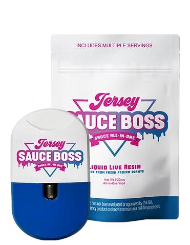 Jersey Sauce Boss Butter Dawg Live Resin Disposable