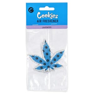 Cookies | Leaf Car Air Freshener | Lavender
