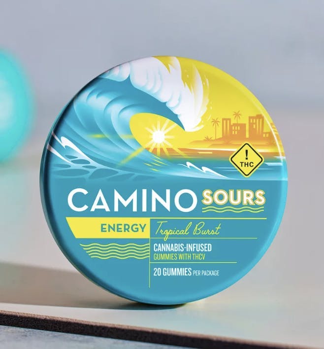 Camino - 200mg Gummies - Sour Tropical Burst