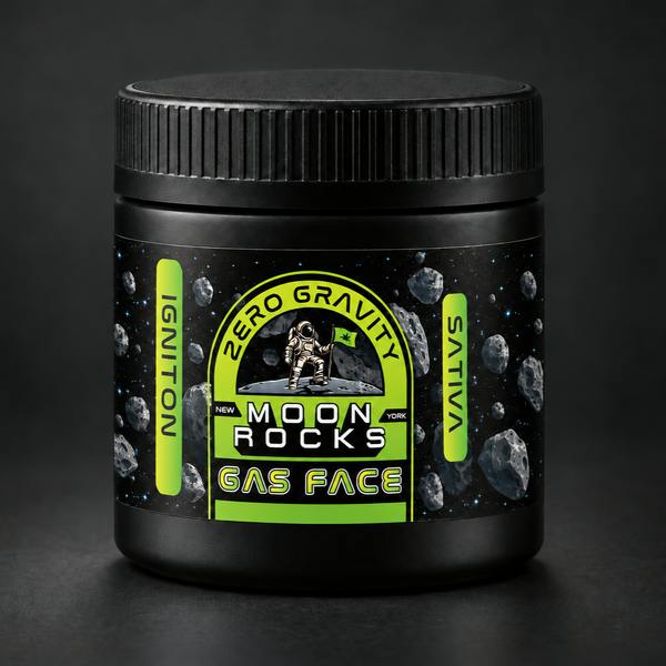 Golden Garden Zero Gravity Moonrock Gas Face