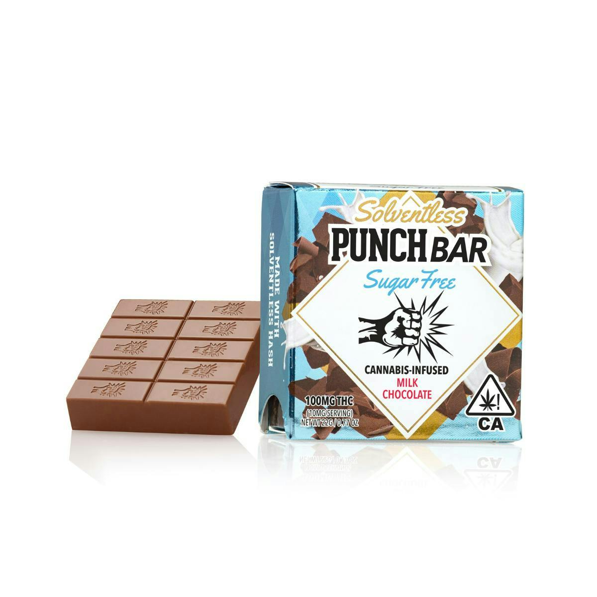 Punch Edibles & Extracts Edible Chocolate Sugar Free Milk Chocolate