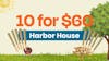 10 for $60 - Harbor House Pre-rolls