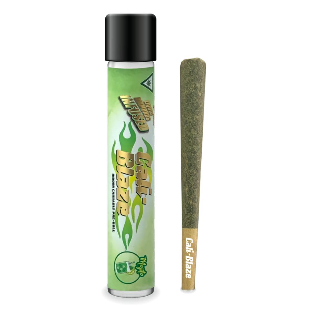 CALI BLAZE | MOJITO (LIQUID DIAMONDS) | INFUSED PRE-ROLL SATIVA