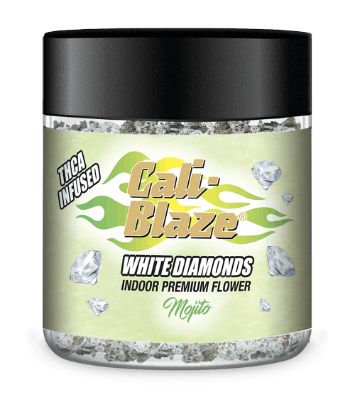 Product: Cali-Blaze | White Diamond Frosted Flower - 3.5g - Mojito